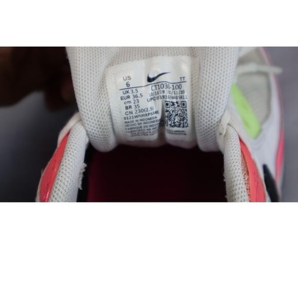 Nike Air Max 90 Shoes Womens‎ Size 6 CT1030-100 Running Athletic Sneakers - Picture 9 of 10